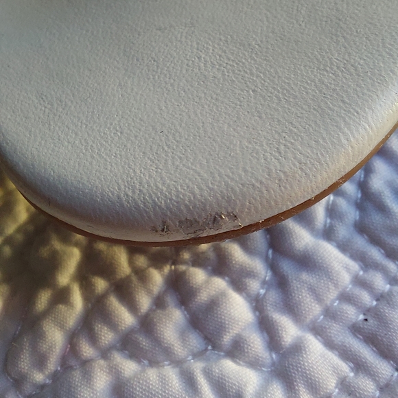 COLE HAAN GRAND.OS ELVA FLORAL WHITE BLOCK HEEL SANDAL - Picture 10 of 11